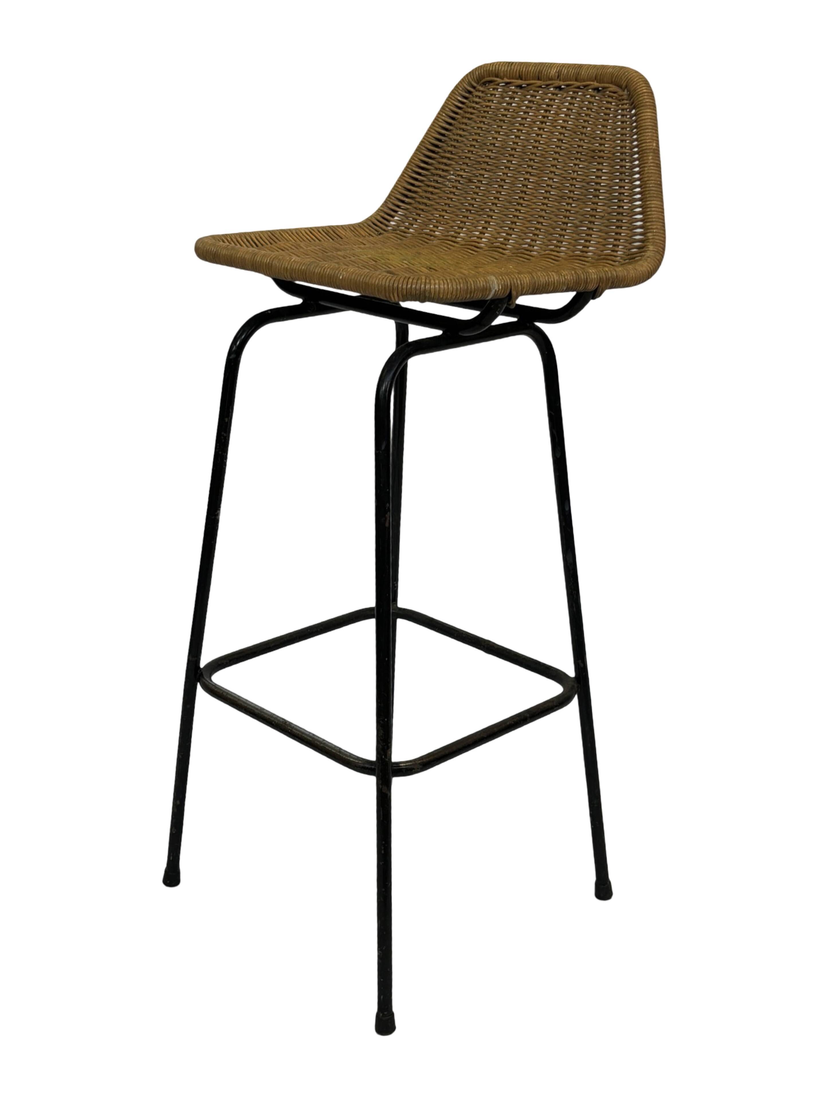 Vintage stool barstool Dirk van Sliedregt Rohe Noordwolde