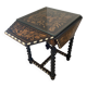 Table hollandaise ancienne à marqueterie florale XIX siècle