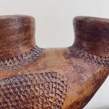 Primitive art vase circa 1960