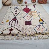 Handmade wool Berber rug 150 x 100 CM