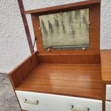COMMODE COIFFEUSE VINTAGE ROGER LANDAULT