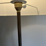 lampadaire vintage avec tablette et pied tripode