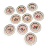 10 Vintage Villeroy & Boch Soup Plates Model 1584