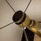 Travertine lamp by Peter Draenert, Germany 1970s