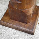 Oak church side table 83 cm