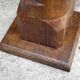 Oak church side table 83 cm