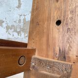 Primitive solid wood coffee table.