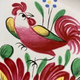 Rooster plate and St Clément basket