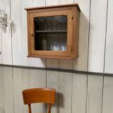 Antique oak wall or installation window