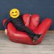 Fauteuil "JOE" des années 20 par Jonathan De Pas, Donato D'Urbino et Paolo Lomazzi