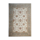 Tapis zielger crème ivoire tapis floral oriental tissé à la main 199x292cm