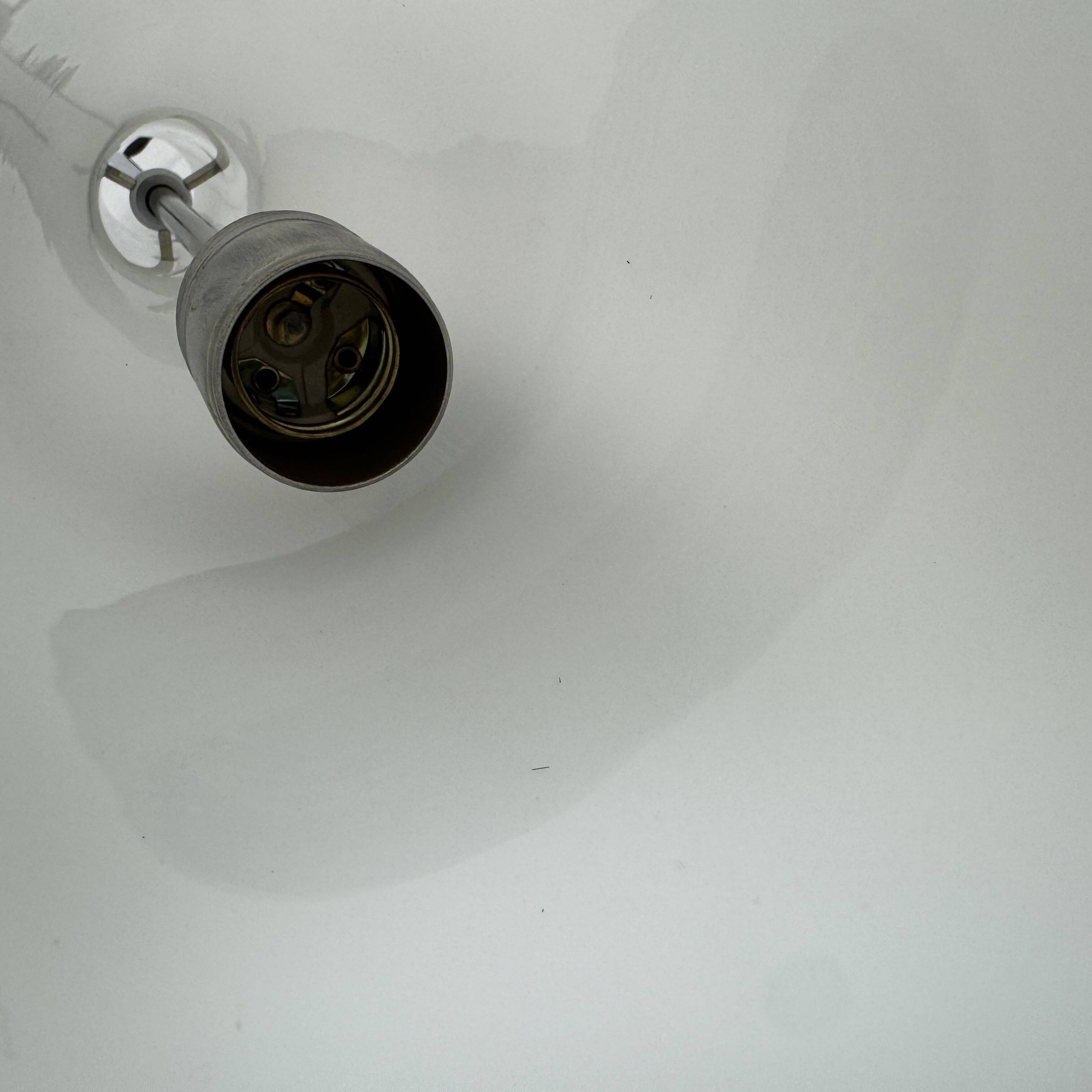 Vintage 1970 opaline suspension light