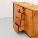 Silvio Coppola pine sideboard, 1960s