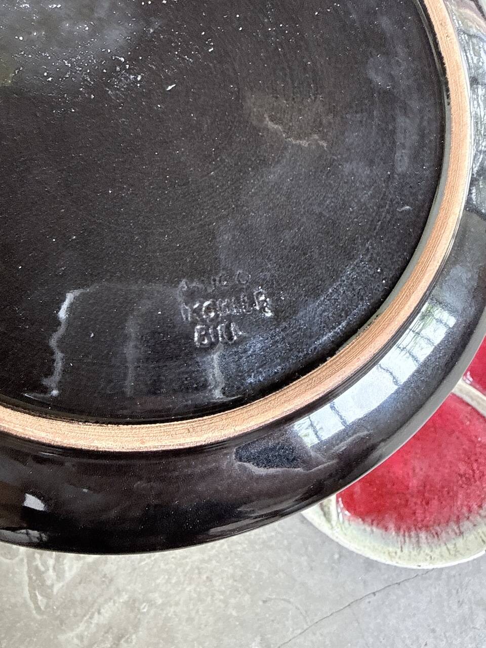 Fondue plates Hugo Kohler