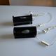 Pair of vintage Ikea 1980s Typ V 413 black wall lamps