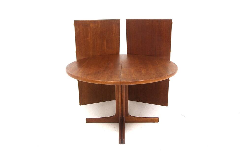Teak dining table, Karl Erik Ekselius, JOC, Vetlanda, Sweden, 1960s