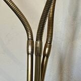 Vintage 1950s floor lamp with 3 flexible lights