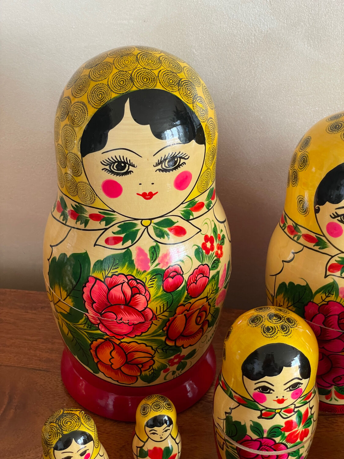Russian dolls 10 pieces