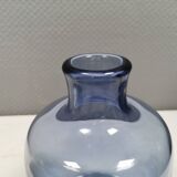 Magnifique et rare vase Safir de Per Lütken pour Holmegaard Danemark 1962.
