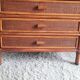 Commode en rotin circa années 70