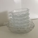 Pineapple dessert service