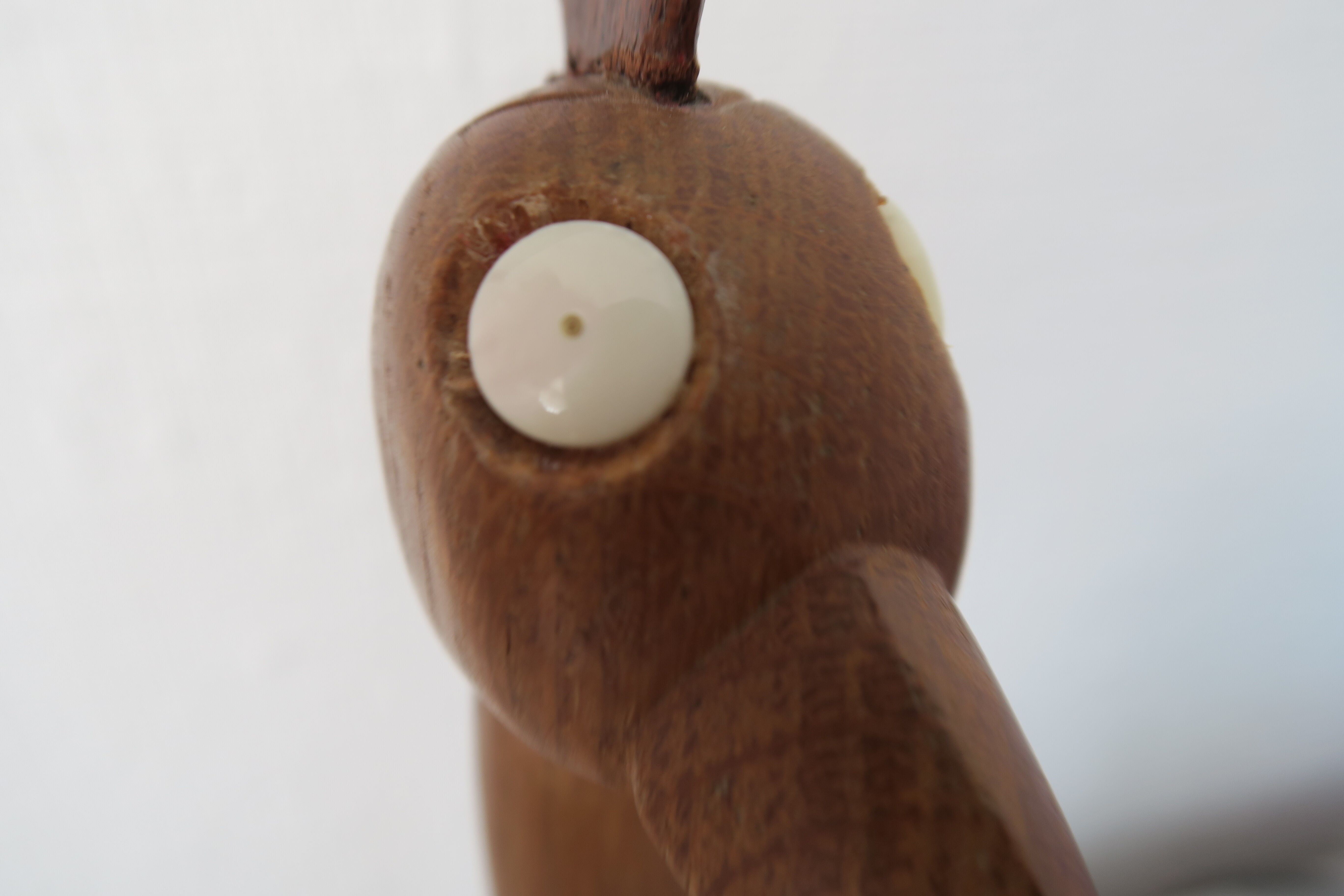 Toy wood giraffe vintage scandinavian teak 1960-70