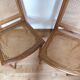 Duo de chaises cannées