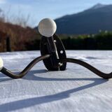 Vintage bakelite 3 ball hook