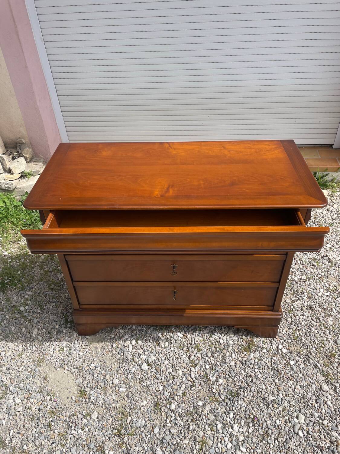 Commode style Louis Philippe, 4 tiroirs