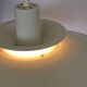 Suspension scandinave Ecophon, métal blanc