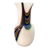 Contemporany vase murrine in murano glass