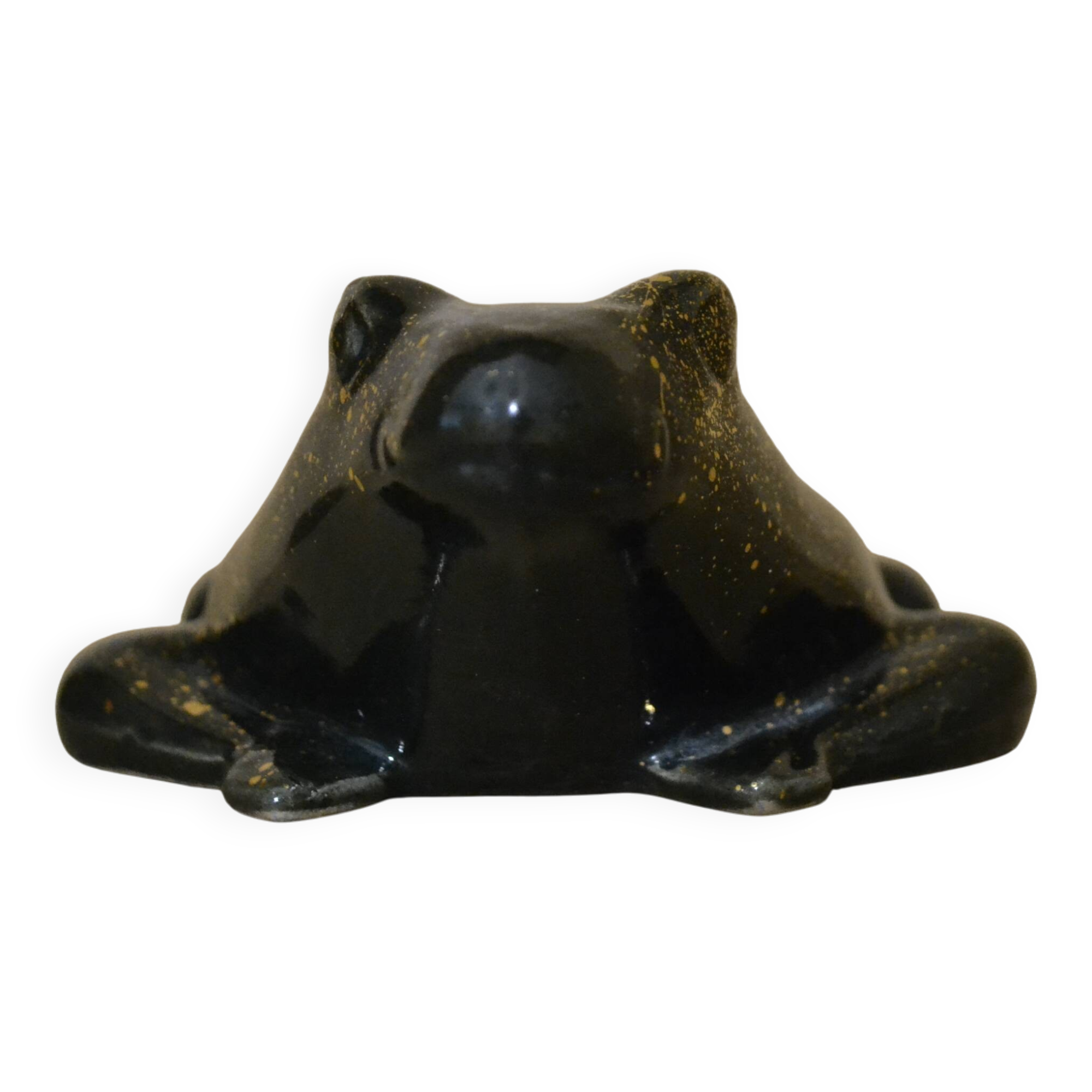 Handmade frog-shaped trinket tray