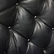 Three-seater sofa "Jupiter" in black leather by Arne Norell, Sweden, 1960.