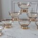 Lot de 7 coupes à champagne années 50