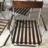Set of 4 vintage camping chairs