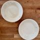 2 antique plates, for soup or porridge