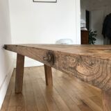 Wooden coffee table