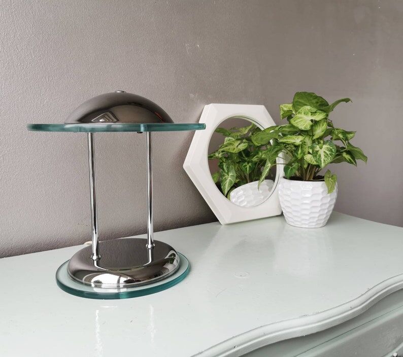 Lampe de table vintage années 80
