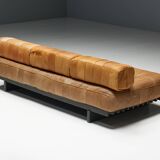Daybed DS80 by De Sede in Cognac Leather, Switzerland, 1970s