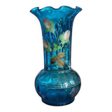 Art Nouveau glass vase
