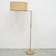 vintage floor lamp large round shade