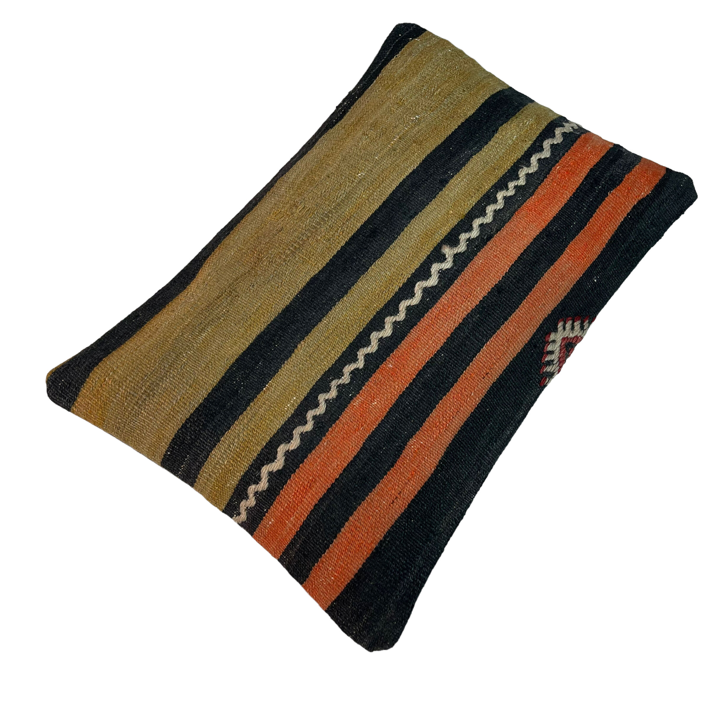 Vintage turkish handmade cushion cover , 30 x 50 cm