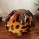 Vase tortoiseshell 80s