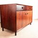 Buffet ou petite enfilade Scandinave en Palissandre par Erik Brouer 1960.