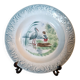 Shallow dish ceramic slipware from the North.