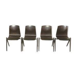 Ensemble de 4 chaises