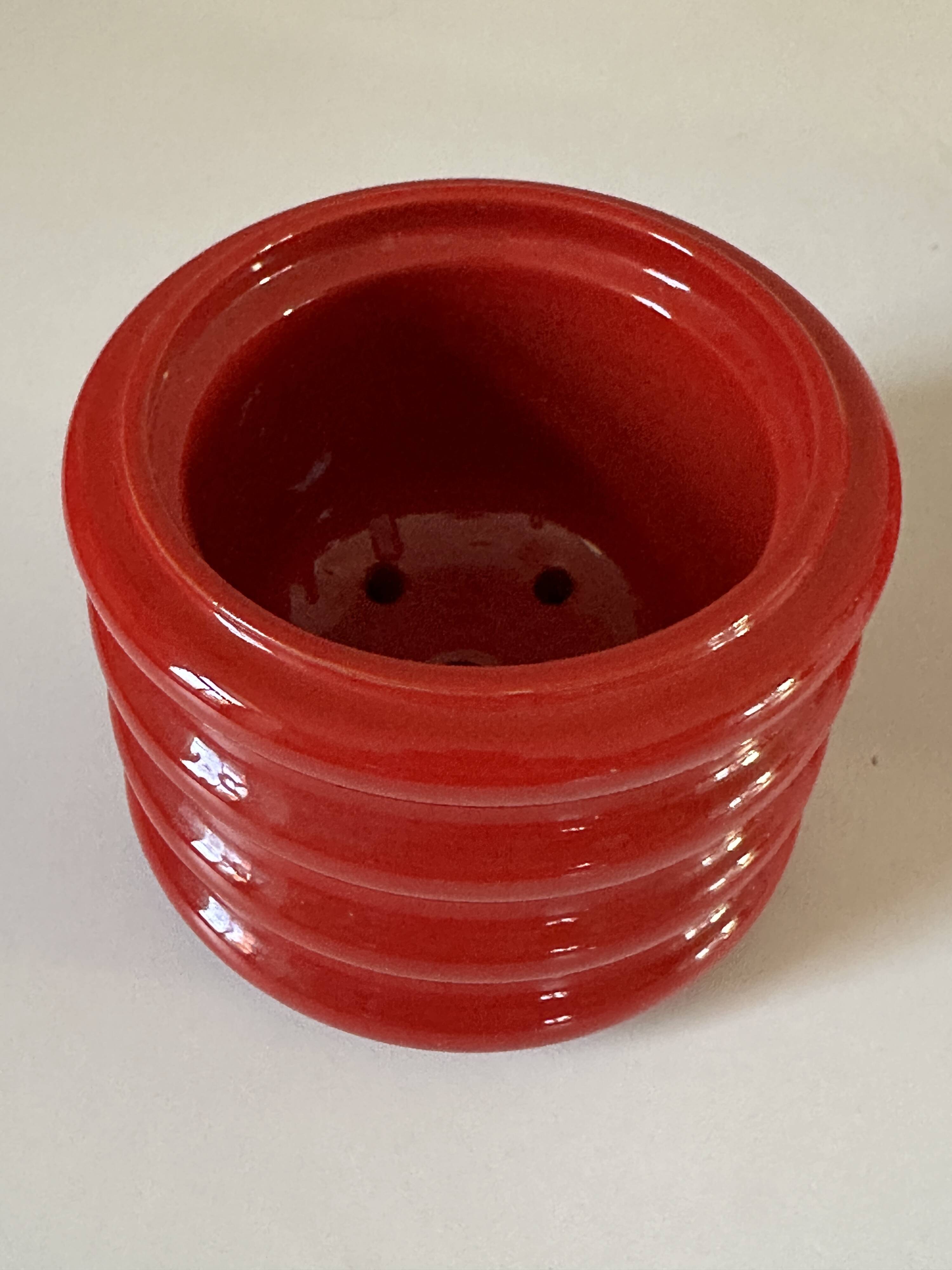 Vintage 70s ceramic design lantern lamp