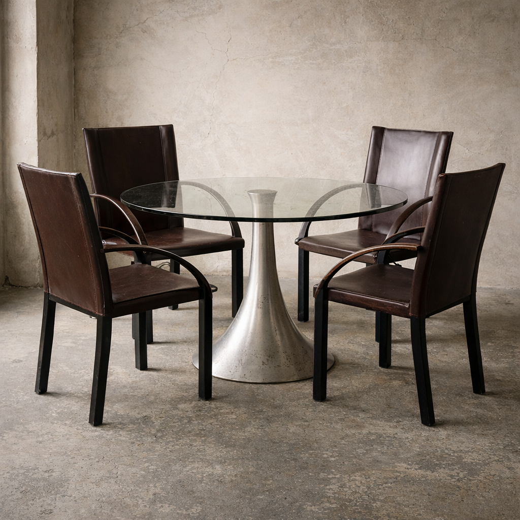 Set 4 chaises Carlo Bartoli / Matteo Grassi