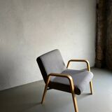 Scandinavian gray easy chair | 1980s