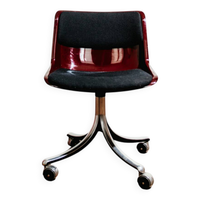 Fauteuil de bureau Modus par Osvaldo Borsani pour Tecno, Italie, 1980